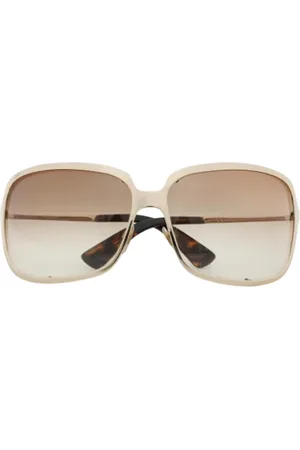 Saint Laurent Pre-owned, Kobieta, brązowy, ONE SIZE, Pre-owned Acetate sunglasses