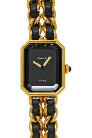 CHANEL Pre-owned, Kobieta, Czarny, ONE SIZE, Pre-owned Yellow Gold watches
