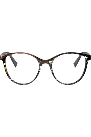 ALAIN MIKLI Akcesoria, unisex, Czarny, ONE SIZE, Okulary Mazella Czarno-Bursztynowe