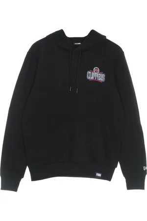 New Era Bluzy, Mężczyzna, Czarny, S, NBA Neon LA Clippers Hoodie