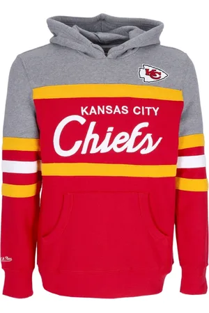 Mitchell & Ness Bluzy, Mężczyzna, Czerwony, S, Bluza Kansas City Chiefs