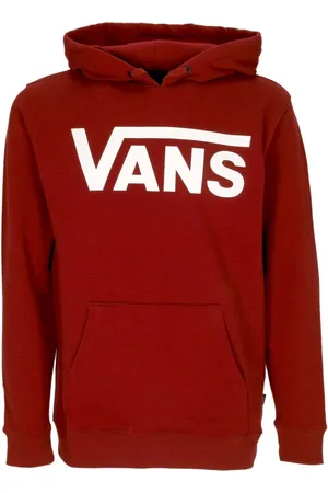 Vans Bluzy, Mężczyzna, Czerwony, M, Syrah Męski Klasyczny Hoodie II
