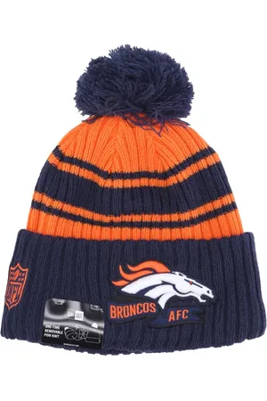New Era Akcesoria, Mężczyzna, Wielobarwność, ONE SIZE, Czapka z pomponem Denver Broncos