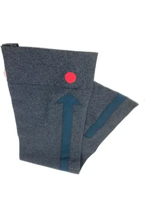 Prada Pre-owned, Mężczyzna, Szary, ONE SIZE, Bawełna, Pre-owned Cotton scarves