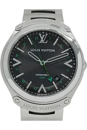 LOUIS VUITTON Pre-owned, Mężczyzna, Czarny, ONE SIZE, Pre-owned Stainless Steel watches