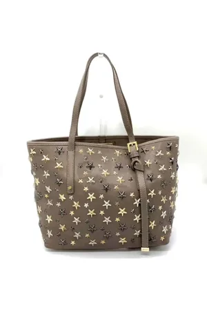 Jimmy Choo Pre-owned, Kobieta, brązowy, ONE SIZE, Skóra, Pre-owned Skórzane torebki