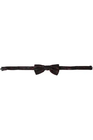 Dolce & Gabbana Akcesoria, Mężczyzna, brązowy, ONE SIZE, Wielobarwny Kwiatowy Regulowany Szyja Muszka Męska