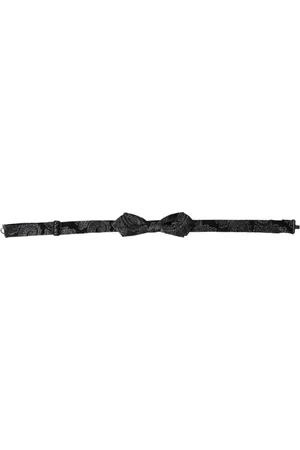 Dolce & Gabbana Akcesoria, Mężczyzna, Czarny, ONE SIZE, Regulowany Jedwabny Motyl Męski
