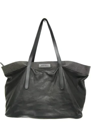Jimmy Choo Pre-owned, Kobieta, Czarny, ONE SIZE, Skóra, Pre-owned Skórzane torebki