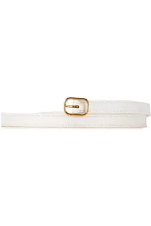 LOUIS VUITTON Pre-owned, Kobieta, Biały, ONE SIZE, Pre-owned Leather belts