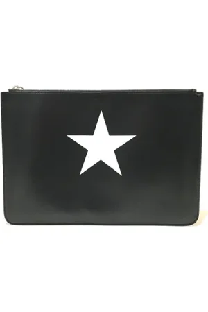 Givenchy Pre-owned, Mężczyzna, Czarny, ONE SIZE, Skóra, Pre-owned Skórzane torebki