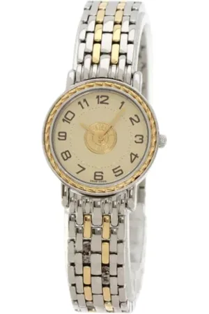 Hermès Pre-owned, Kobieta, Beżowy, ONE SIZE, Pre-owned Stainless Steel watches