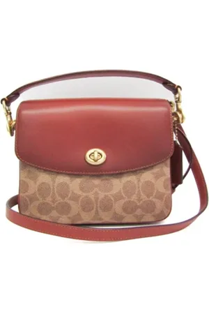 Coach Pre-owned, Kobieta, Beżowy, ONE SIZE, Pre-owned Canvas handbags
