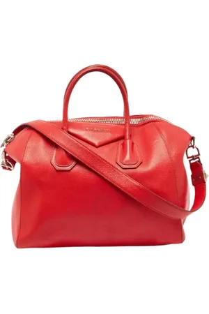 Givenchy Pre-owned, Kobieta, Czerwony, ONE SIZE, Pre-owned Skórzane torebki