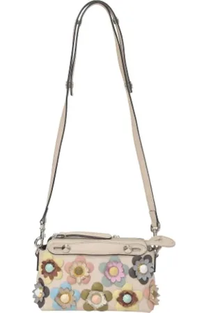 Fendi Pre-owned, Kobieta, Beżowy, ONE SIZE, Skóra, Pre-owned Leather fendi-bags