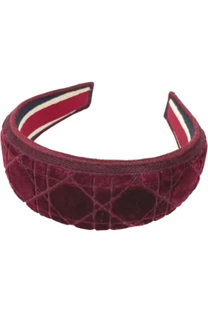 Dior Pre-owned, Kobieta, Różowy, ONE SIZE, Skóra, Pre-owned Leather hair-accessories