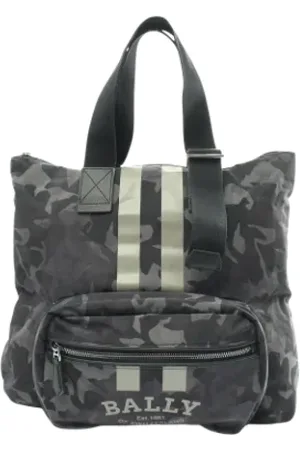 Bally Pre-owned, Mężczyzna, Zielony, ONE SIZE, Pre-owned Fabric handbags