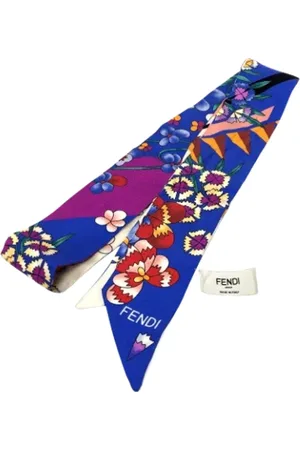 Fendi Pre-owned, Kobieta, Wielobarwność, ONE SIZE, Pre-owned Fabric scarves