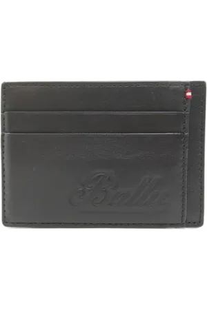 Bally Pre-owned, Kobieta, Czarny, ONE SIZE, Pre-owned skórzane portfele