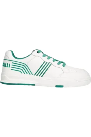 Roberto Cavalli Buty, Mężczyzna, Biały, 42 EU, Eleganckie Sneakersy