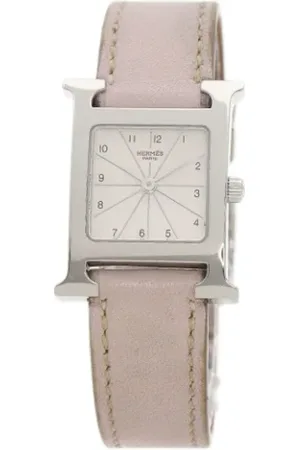 Hermès Pre-owned, Kobieta, Biały, ONE SIZE, Pre-owned Stainless Steel watches