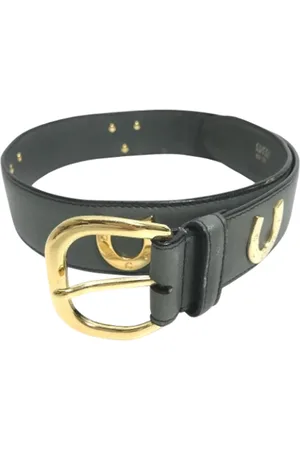 Gucci Pre-owned, Kobieta, Czarny, ONE SIZE, Skóra, Pre-owned Leather belts