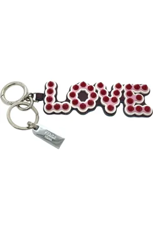Fendi Pre-owned, Kobieta, Różowy, ONE SIZE, Pre-owned Fabric key-holders