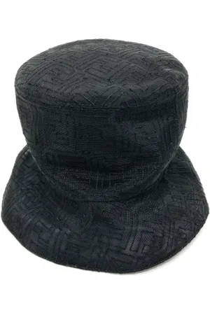 Fendi Pre-owned, Kobieta, Czarny, ONE SIZE, Nylon, Pre-owned Nylon hats