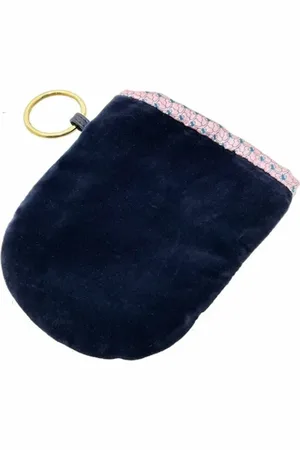 Bottega Veneta Pre-owned, Kobieta, Niebieski, ONE SIZE, Pre-owned Fabric pouches