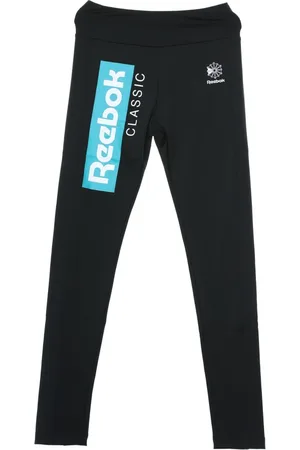 Reebok Spodnie, Kobieta, Czarny, M, Czarne Legginsy Damskie
