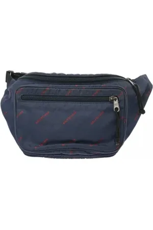 Balenciaga Pre-owned, Kobieta, Niebieski, ONE SIZE, Nylon, Pre-owned Nylon balenciaga-bags
