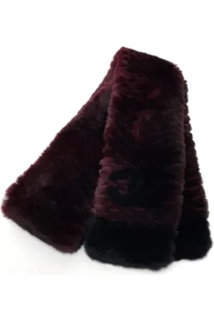 CHANEL Pre-owned, Kobieta, Czerwony, ONE SIZE, Pre-owned Fabric scarves