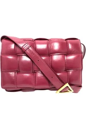 Bottega Veneta Pre-owned, Kobieta, Czerwony, ONE SIZE, Skóra, Pre-owned skórzane torby na ramię