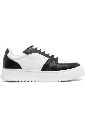 Ami Buty, Mężczyzna, Biały, 45 EU, Białe Skórzane Sneakersy Arcade