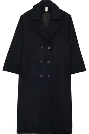 Inès de la Fressange Płaszcze, Kobieta, Niebieski, M, Denise Coat