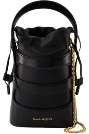 Alexander McQueen Torebki, Kobieta, Czarny, ONE SIZE, Leather shoulder-bags
