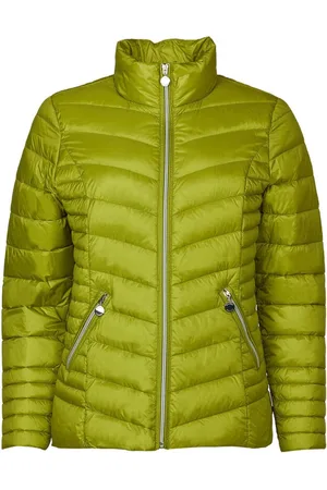 Danwear Kurtki, Kobieta, Zielony, S, Poliester, Lekka kurtka puchowa Split Pea