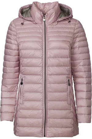 Danwear Kurtki, Kobieta, Różowy, 4XL, Lekka kurtka puchowa Old Rose