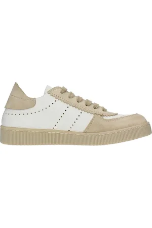 Pedro Garcia Buty, Kobieta, Beżowy, 37 EU, Zamsz, Sneakers Biały