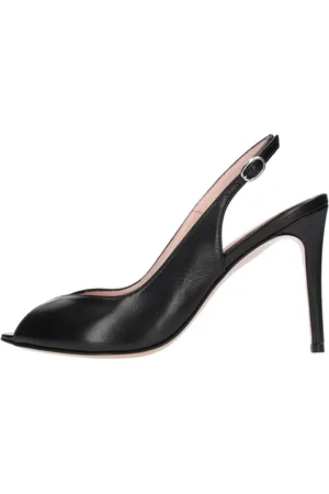 ANNA F. Buty, Kobieta, Czarny, 38 1/2 EU, Z Obcasem Czarny