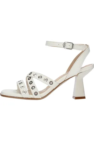 Janet&Janet Buty, Kobieta, Biały, 39 EU, Sandały Białe