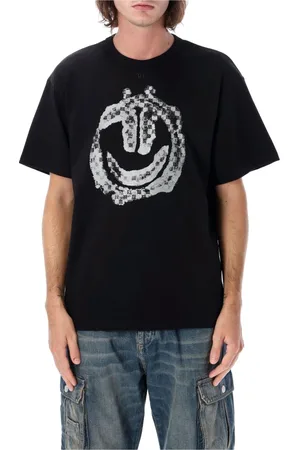 MISBHV Koszulki, Mężczyzna, Czarny, S, Acid House Graficzny T-shirt
