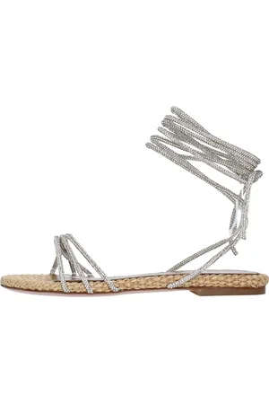 GEDEBE Buty, Kobieta, Szary, 39 EU, Sandały Srebrne
