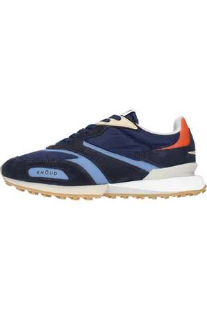Ghoud Buty, Mężczyzna, Wielobarwność, 43 EU, Zamsz, Sneakers Niebieskie