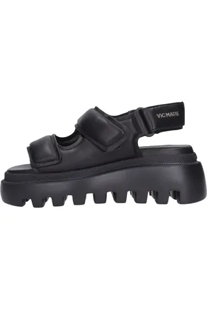 vic matiè Buty, Kobieta, Czarny, 36 1/2 EU, Sandały Czarne