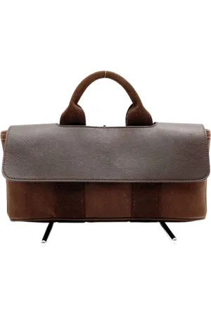 Hermès Pre-owned, Kobieta, brązowy, ONE SIZE, Pre-owned Canvas handbags