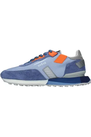 Ghoud Buty, Mężczyzna, Niebieski, 44 EU, Zamsz, Sneakers Clear