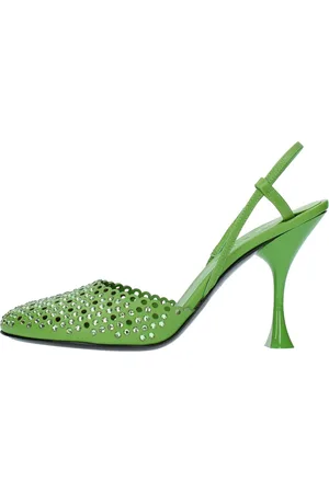 3Juin Buty, Kobieta, Zielony, 38 EU, Z obcasem Zielony