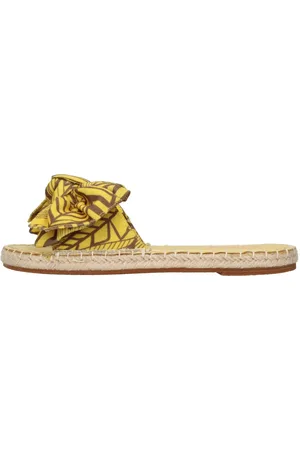 Twin-Set Buty, Kobieta, Żółty, 41 EU, Sandały Żółte