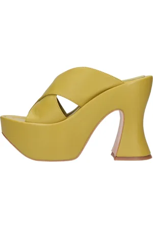 Paloma Barceló Buty, Kobieta, Żółty, 40 EU, Sandały Żółte